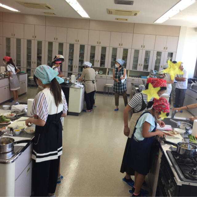 本巣市の夏休み親子料理教室レポ♡朝食レシピと違和感