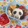 ☆幼稚園弁当☆ハロウィン　ガイコツちゃん　キャラ弁