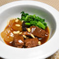 牛肉と大根の中華風煮込み。炭酸水でお肉柔らか簡単おつまみ。