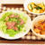 豆腐とにらの甘辛卵とじとローストビーフのサラダ仕立て、世界新記録樹立か？