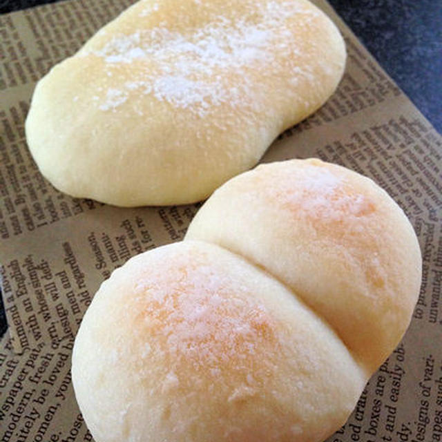 カルピスの白パン２種