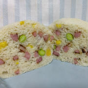 子供が喜ぶ枝豆コーン蒸しパン