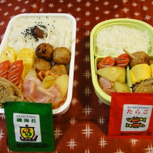 ９月６日　ジャーマンポテト　～　メタボ＠ダーリン　＆　高２＠男子弁当