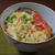 ぷりぷり海老天のえんどう卵とじ丼