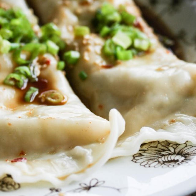 Ginger Tofu Dumplings生姜豆腐ダンプリング