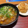 御在所ＳＡで朝きしめん