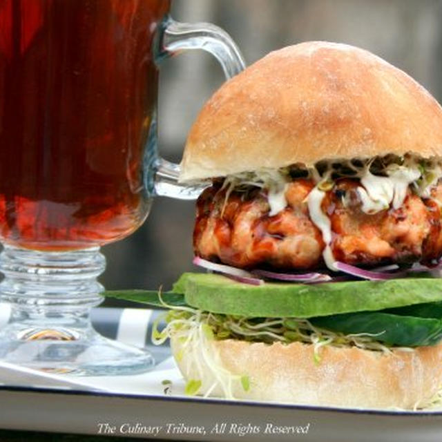 Salmon Burgerサーモンバーガー