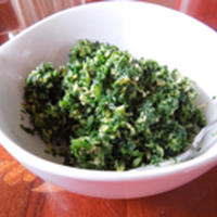 パセリと湯葉の炒り煮