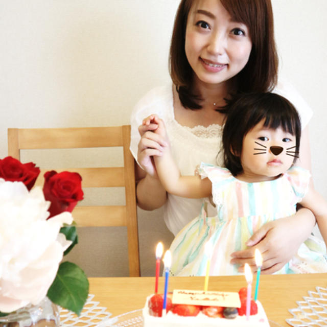 誕生日ケーキ＆プレゼント♡