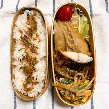 20250423塩サバ弁当
