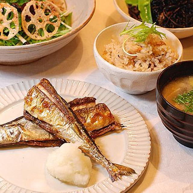 お餅入りでモッチモチ♡かやくご飯定食【Ｋパパの裏切り】