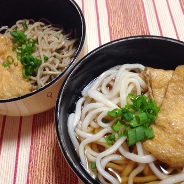 キツネうどんとキツネそば ☆ ピンクお花のネイル