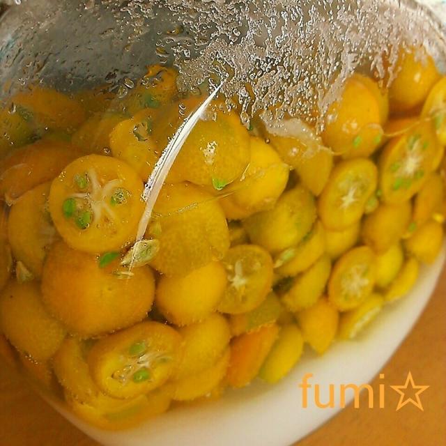 金柑の酵素ドリンク