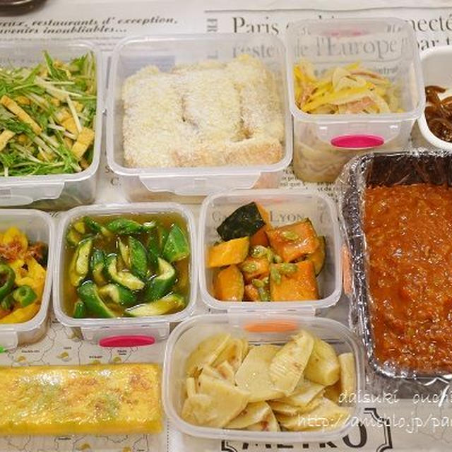 今週の作り置きおかず＆今月のネイル
