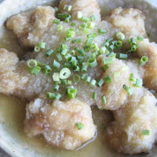 鶏肉のみぞれ煮