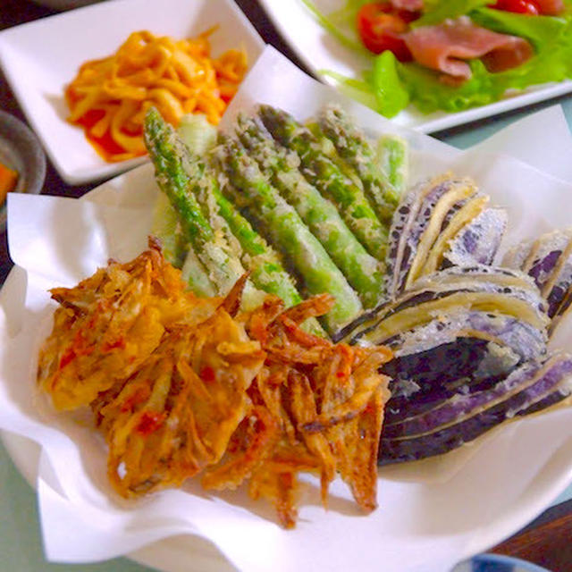 野菜の天ぷらのコツ