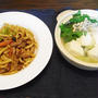 ソースで焼きうどん&独り立ち
