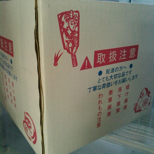 おせち到着＆みかん狩り