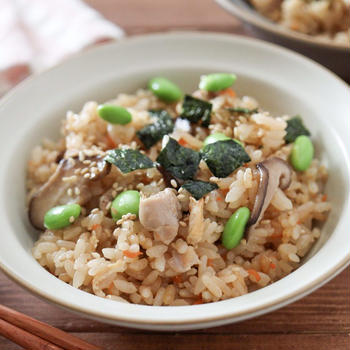 炊飯器で簡単！ちらし寿司風炊き込みご飯！酢飯なし昆布なしアレンジOK