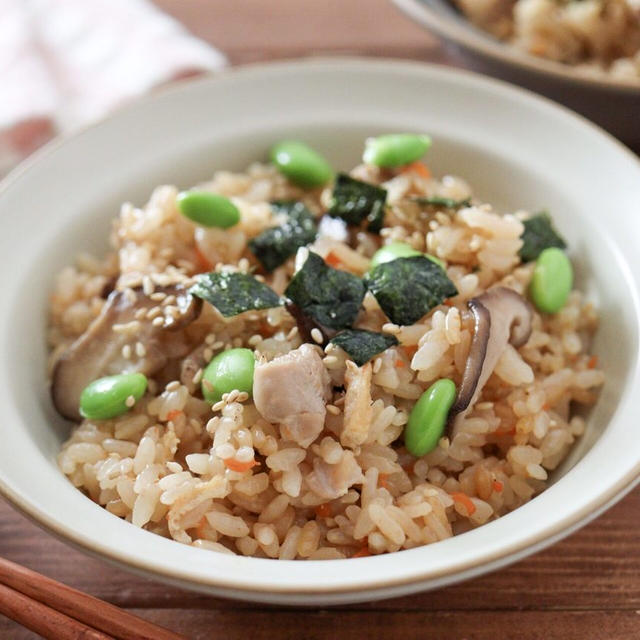 炊飯器で簡単！ちらし寿司風炊き込みご飯！酢飯なし昆布なしアレンジOK