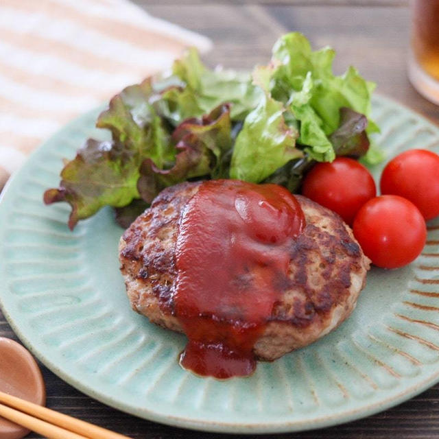 豆腐ハンバーグレシピ！卵なしパン粉なし水切りなし【つなぎは米粉OR片栗粉】