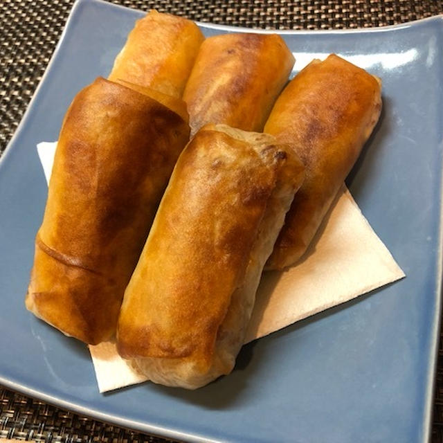 春巻き♡冷奴♡サラダ
