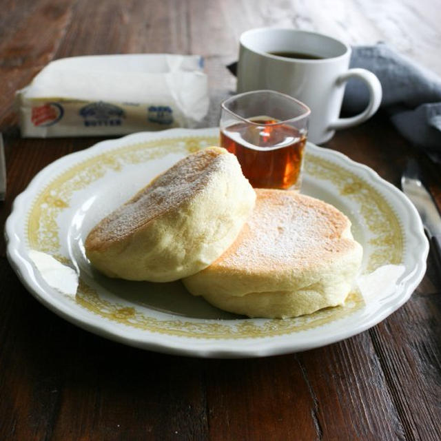 Japanese Souffle Pancakes (Success!)幸せのパンケーキ風、成功！