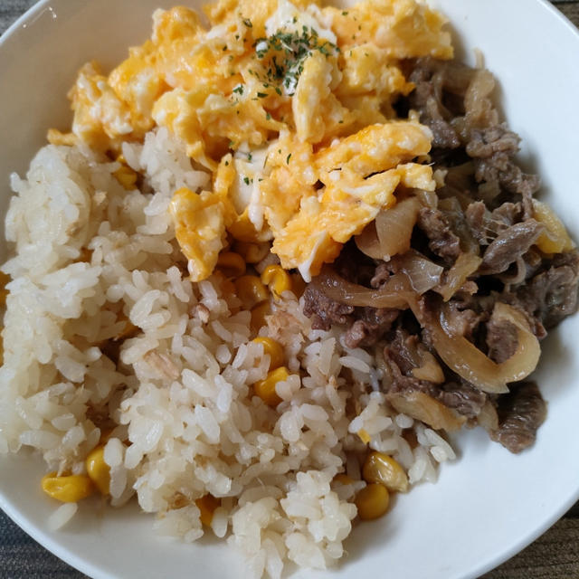 ヨボヨボな体で朝ごはん