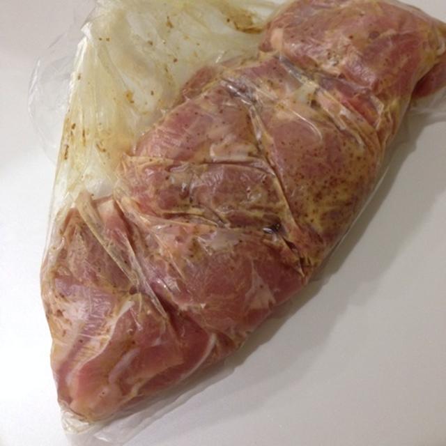 鶏肉の粒マスタードマリネ焼き