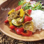 夏野菜のココナッツカレーdeワンプレート♪