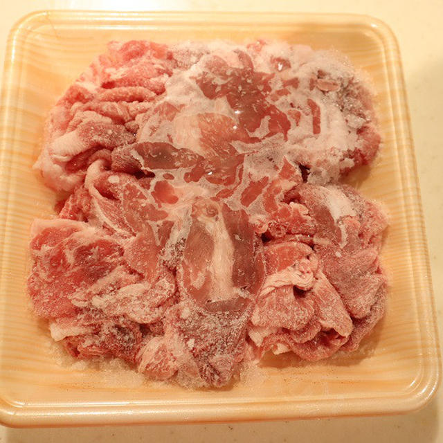 お弁当を作ろうとしたら冷凍肉しかなかった時の調理方法。