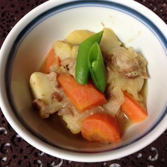 ほっこり肉じゃが♪＆山食とナッツカンパ☆と、お礼の言葉