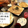 そばを食べる。