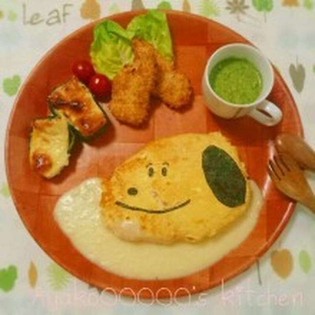 【話題入り感謝＊ピーマンのポテサラチーズ焼き＆明太チーズオムライスなおうちゴハン＊】