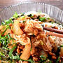 メシ通『魚介を使った簡単レシピ 』☆ イカ納豆とそうめんのコラボ！？
