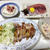 チキンソテーとイサキの刺身など