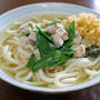 暑い時期でも「鶏なんばうどん」