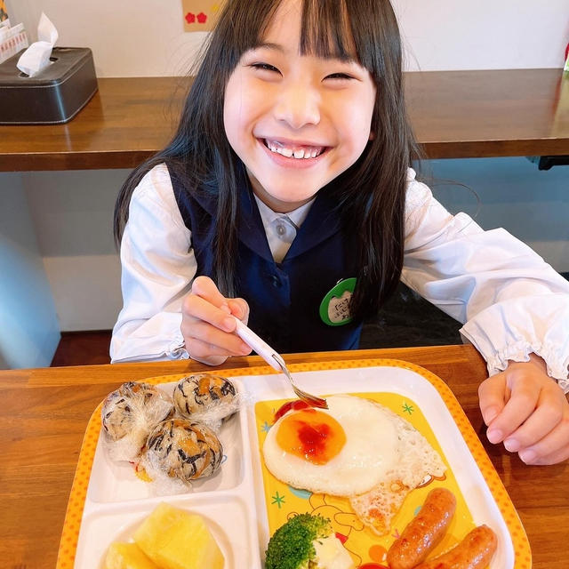 ランチはウインナーと目玉焼きがいい！！