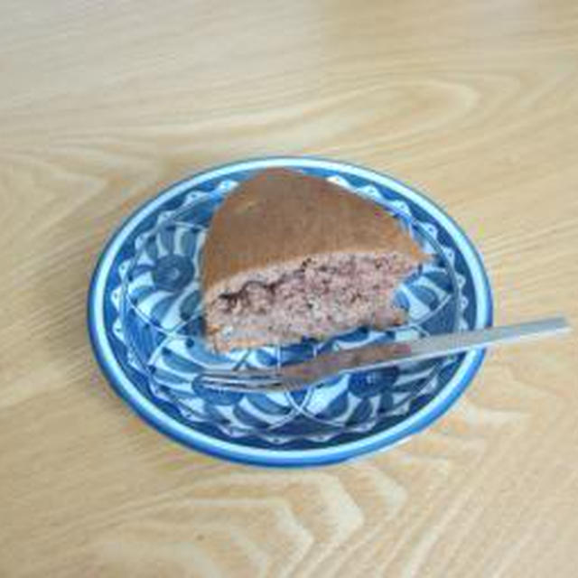 ノンオイル　ふわふわチョコバナナケーキ