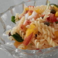タコと彩野菜のサラダパスタ♪