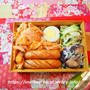 つくおき常備菜 と 鮭そぼろ弁当