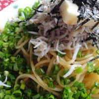 早ゆでパスタで簡単早い！！しらすとたっぷりねぎの和風パスタ