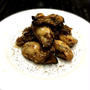 牡蠣の中華風煎り焼き
