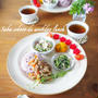 さばそぼろご飯　de　ワンプレートランチ。。。　