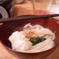 うどんがうれしい鱈と帆立の鍋｜来年は食べようね。