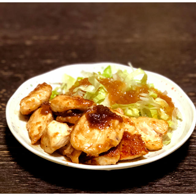 鶏ムネステーキ