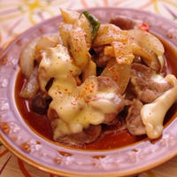 豚肉とピーマンのごはんがっつりチーズ炒め