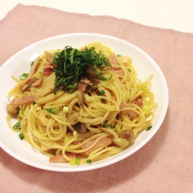 和風？洋風？どっちつかずだけど美味しいパスタ♪