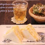 朝カフェ☆ふんわり卵サンドセット（レシピあり）