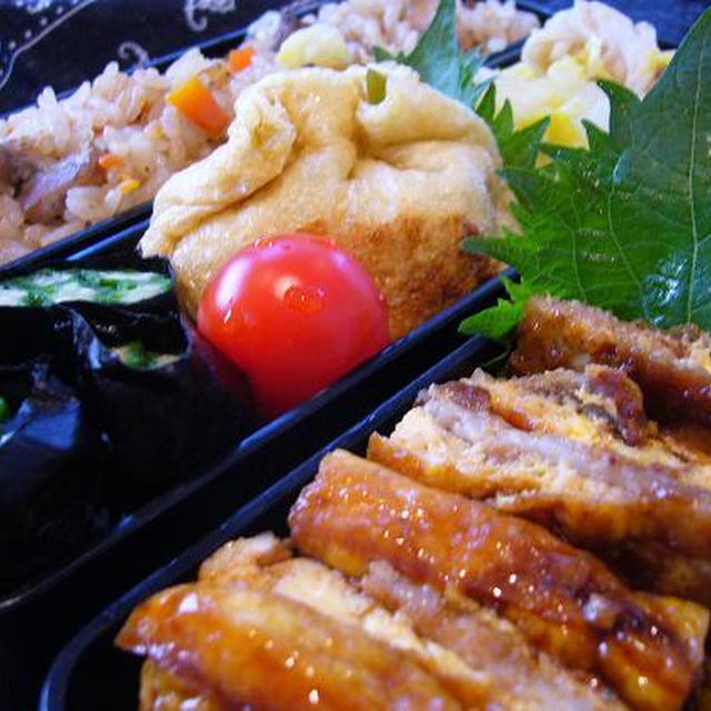 豚玉子焼き弁当～☆